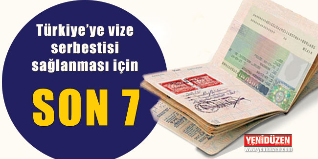 AB komisyonu açıkladı: 7 kriter kaldı