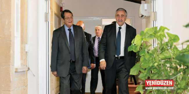 Akıncı ile Anastasiadis 3. kez bir araya geldi