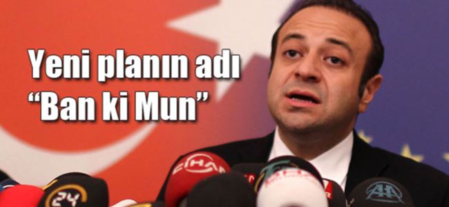 Eroğlu yerine Bağış açıkladı