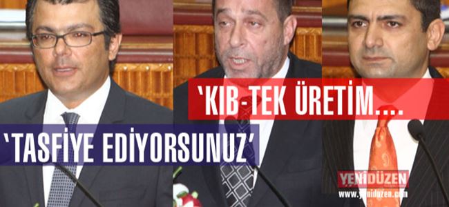 KIB-TEK için MECLİS elektriklendi!