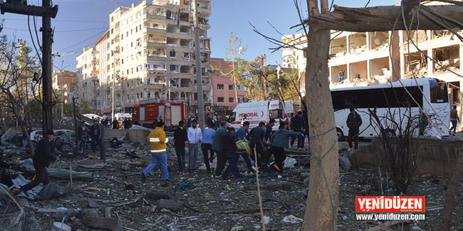 Diyarbakır’da patlama: 8 ÖLÜ!