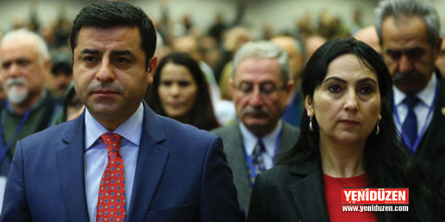 Kıbrıstan HDPli vekillere destek eylemi