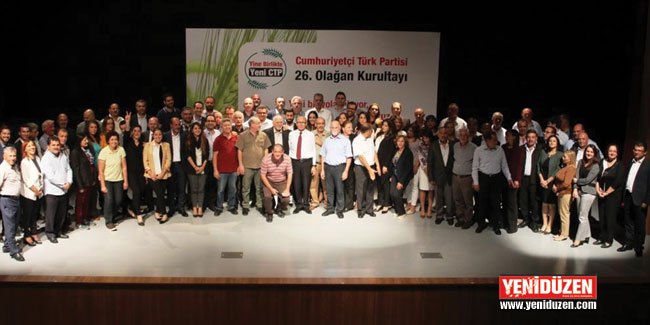 CTP Büyük Kurultayı’a hazır