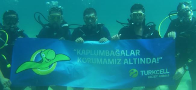Kuzey Kıbrıs Turkcell Akdeniz’i temizledi