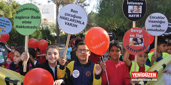 Dünya Çocuk Hakları Gününde farkındalık etkinliği