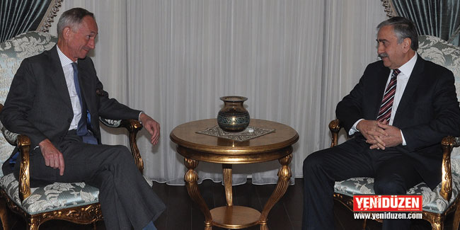 Akıncı, İngiliz Yüksek Komiseri Kidd’i kabul etti