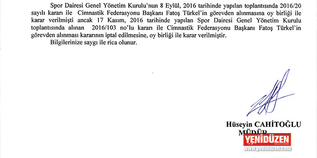 Baskılar son bulsun diye görevinden ayrıldı