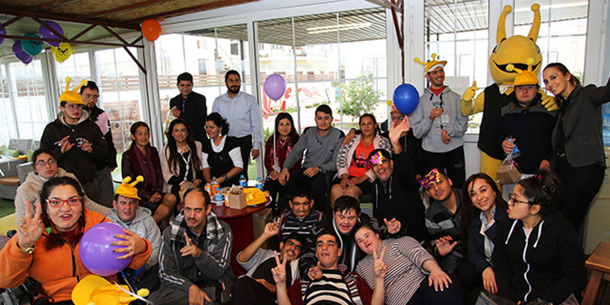 Cafe Downda anlamlı gün, engelsiz sevinç