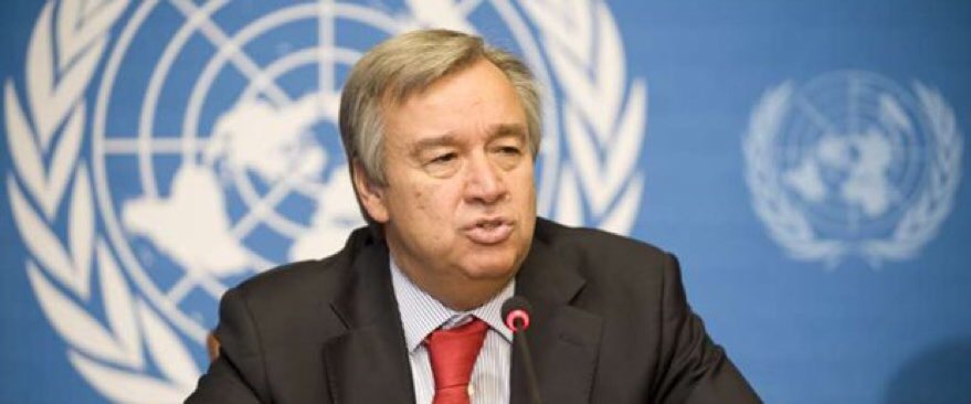 Guterres, BM Genel Sekreterliği görevine başladı