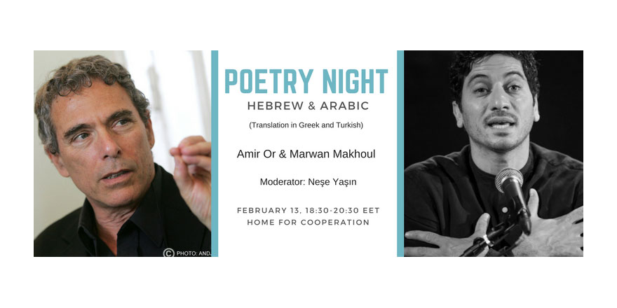 Dayanışma Evi “İbranice ve Arapça şiir gecesi” düzenliyor