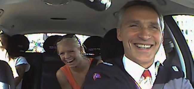 Norveç Başbakanı taksici oldu