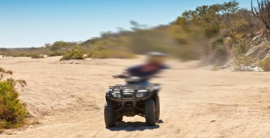 Kaza yapan alkollü ATV sürücüsü tutuklandı