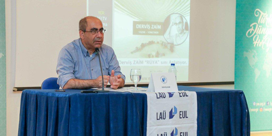 Derviş Zaim, LAÜ’lü öğrencilerle buluştu