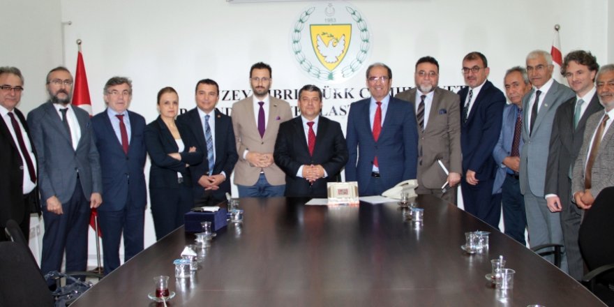 Dürüst, Türkiye Radyo Televizyon Yayıncıları Meslek Birliği ile görüştü