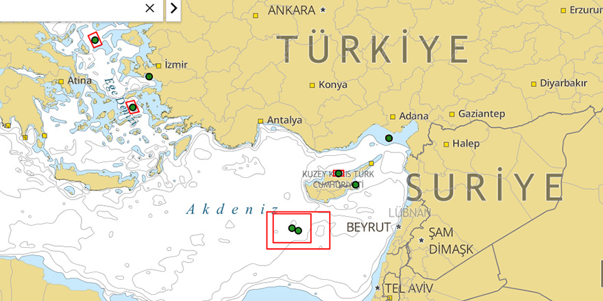 Türkiye iki yeni NAVTEX yayımladı