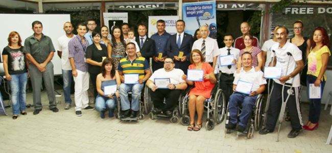 Engelsiz uçuşta sertifika gururu