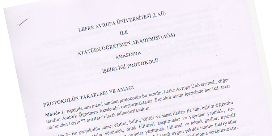 BİR ‘PROTOKOLÜN’ ŞİFRELERİ