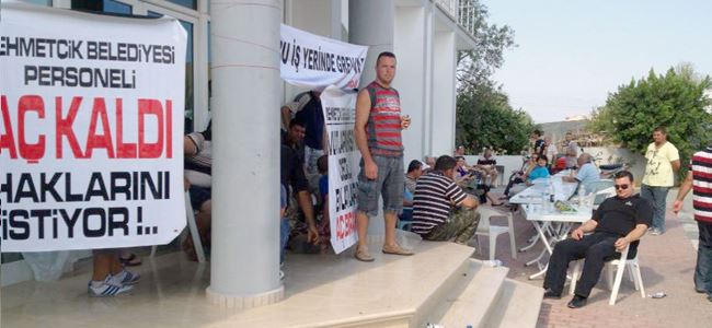 Mehmeçikte grev sürüyor