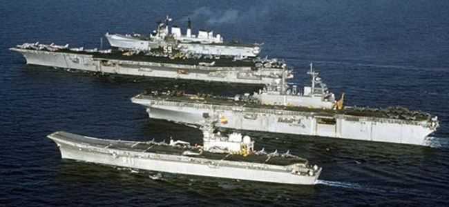 Rus gemileri Çanakkale Boğazında