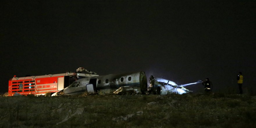 İstanbul'da özel jet kazası