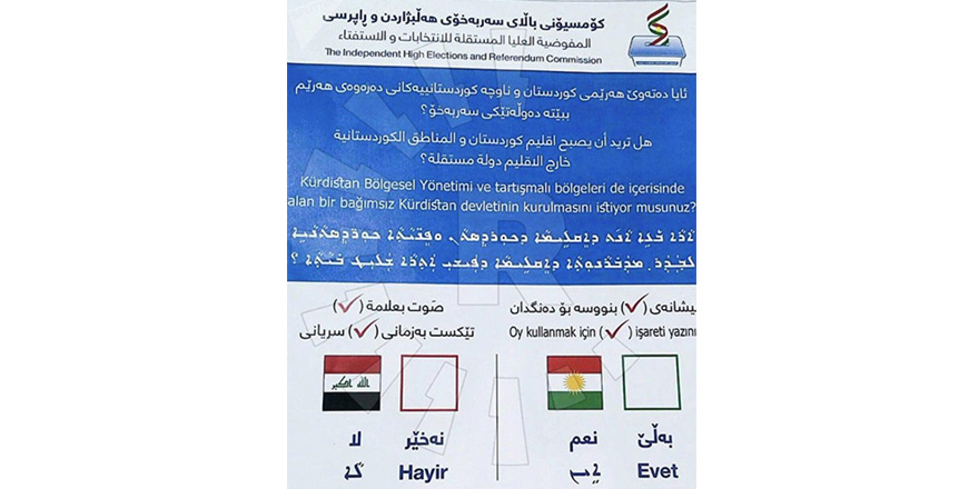 Irak'ta referandum yapılıyor