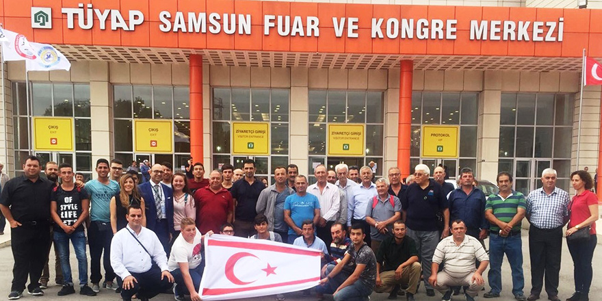 Kıbrıs Türk Çiftçiler Birliği, Samsun'da Tarım Fuarı'na katıldı