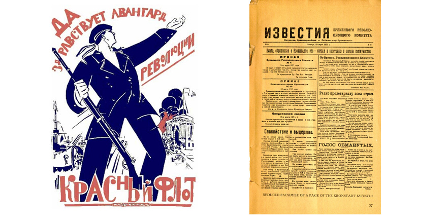 Kronstadt 1921  BÜTÜN İKTİDAR SOVYETLERE, PARTİLERE DEĞİL