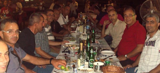 Mağusa Spor Derneği masterler yemekte buluştu