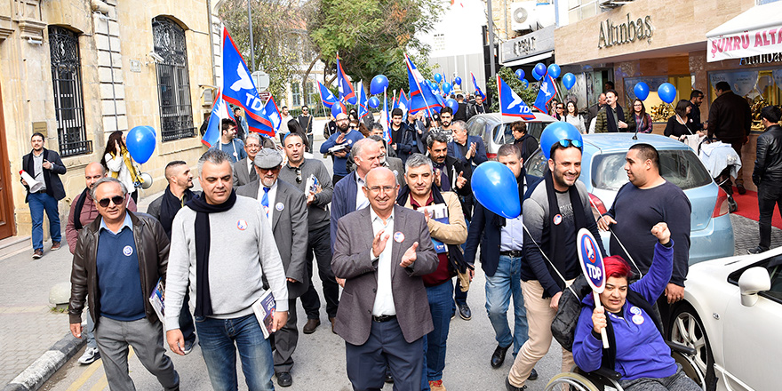 TDP, Lefkoşa'da “Sen de Katıl” yürüyüşü yaptı