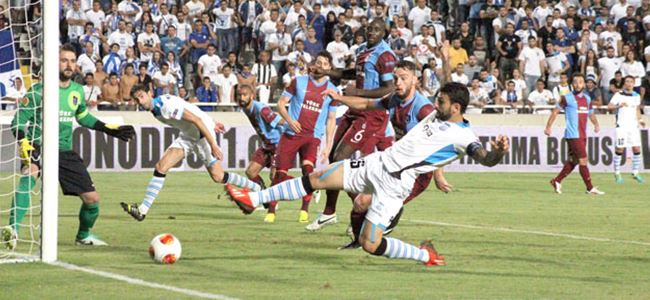 Trabzonspor son nefeste: 1-2