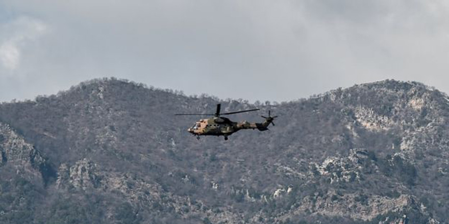 Helikopter düştü, 2 asker yaşamını yitirdi