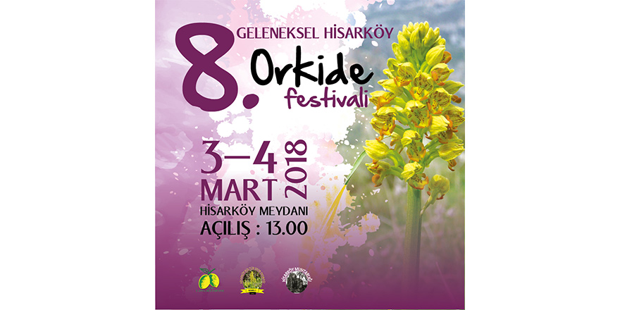 8. Geleneksel Hisarköy Orkide Festivali gerçekleşiyor