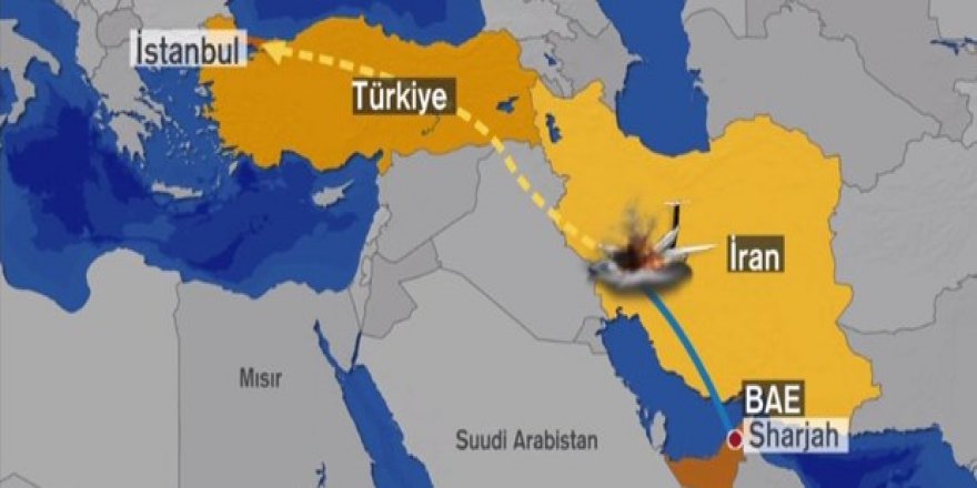 Türk jeti İran'da düştü: 11 kişi hayatını kaybetti