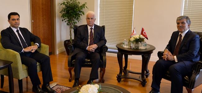 Eroğlu Gül ile New York’da bir araya geldi