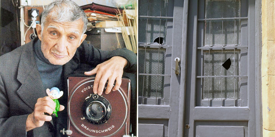 90 yaşındaki FOTO ŞIK’ın evine saldırdılar