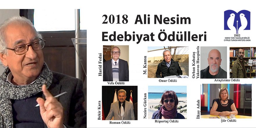 2018 Ali Nesim Edebiyat Ödülü alanlar belirlendi