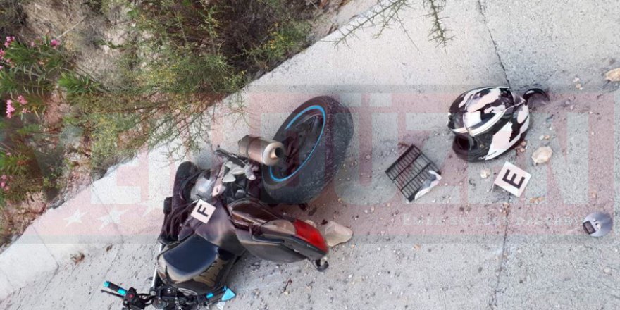 Motosiklet sürücüsü İsmail Koççat ağır yaralı!