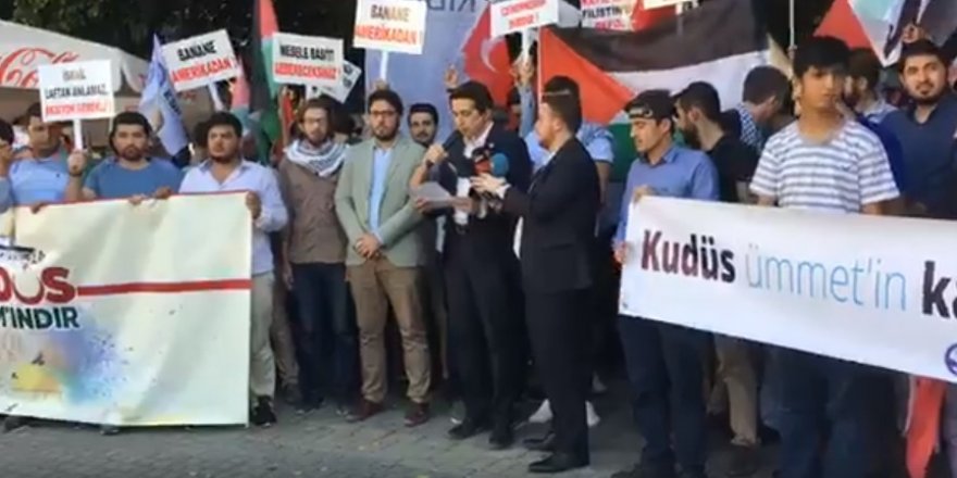 İsrail Lefkoşa’da protesto edildi