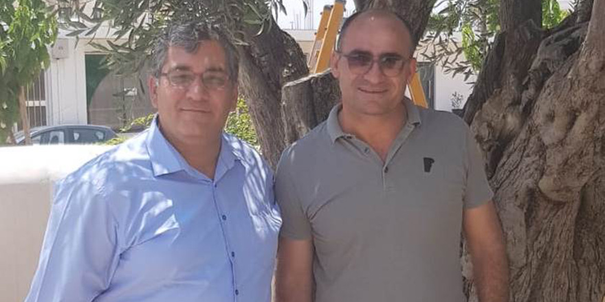 Gökçe, Derinya Belediye Başkanı Andros Karayiannis ile görüştü