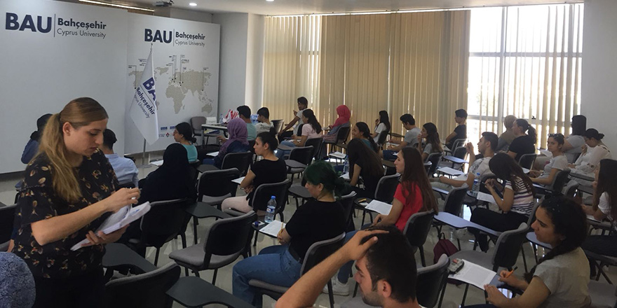 Bahçeşehir Kıbrıs Üniversitesi Burs ve Yerleştirme Sınavı yapıldı