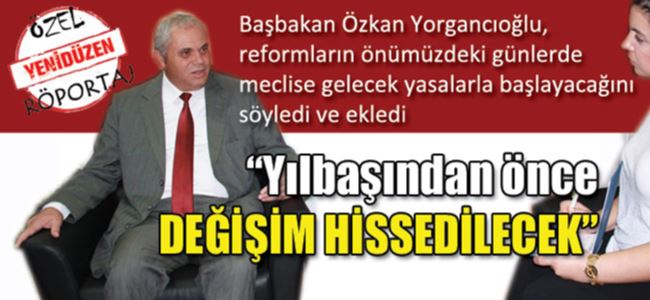 “Yılbaşından önce DEĞİŞİM HİSSEDİLECEK”