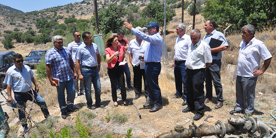 Değirmenlik Belediyesi sınırları içindeki su sorunları incelendi