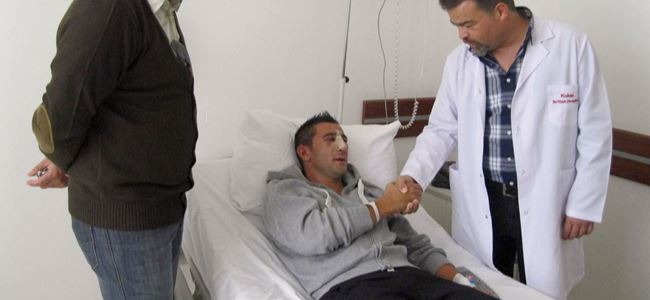 Volkan ameliyat oldu