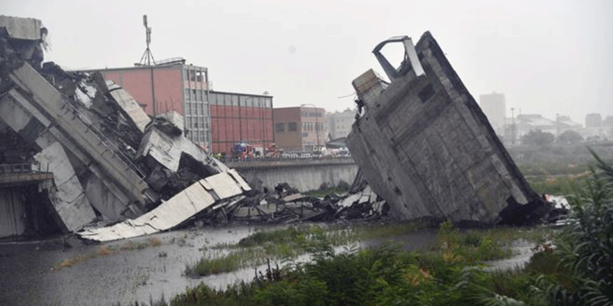 İtalya’da otoyol köprüsü çöktü: En az 7 ölü