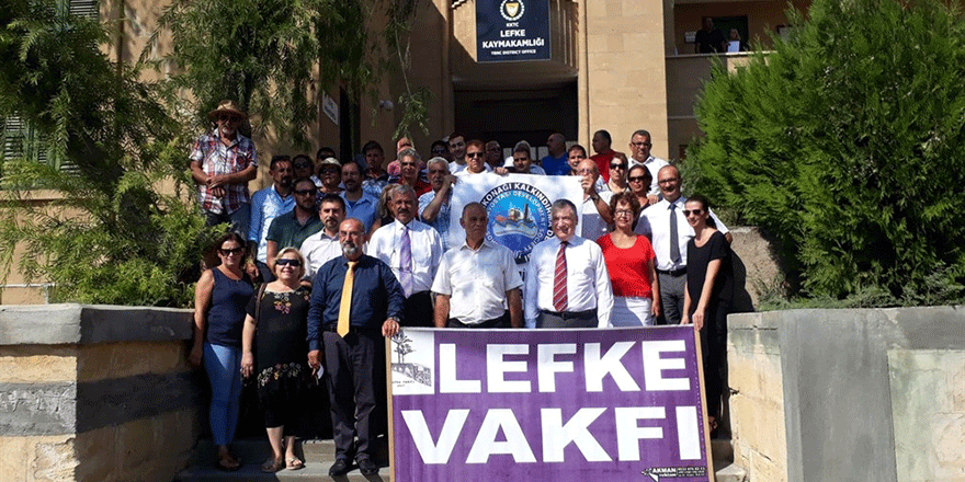 Lefke'de Sivil Toplum Örgütleri, Lefke Kaza Mahkemesi'nin taşınması dolayısıyla eylem yaptı
