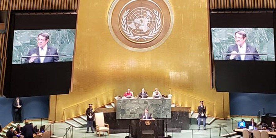 Anastasiadis'ten BM Genel Kurulu'nda çağrı