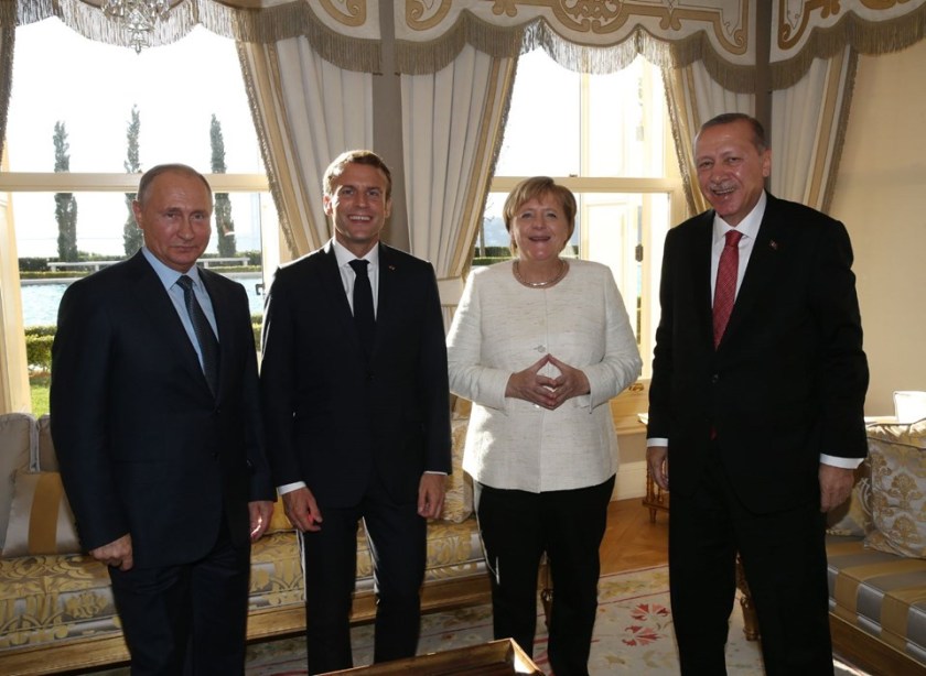 Dörtlü Suriye Zirvesi sonrası liderlerden ortak bildiri