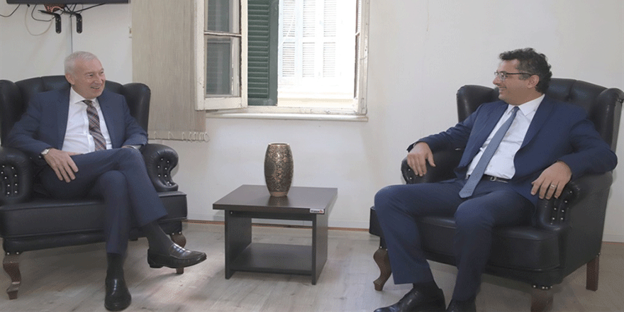 Başbakan Erhürman, Alman Büyükelçi ile görüştü