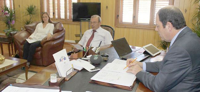 Gülle, KTSO heyetini kabul etti…