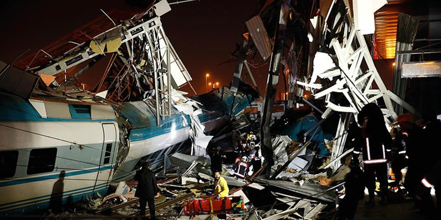 Ankara'da tren kazası: 9 kişi öldü, 47 kişi yaralandı